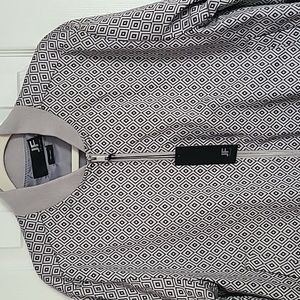 J. FERRAR MENS GRAY JACKET SIZE LARGE